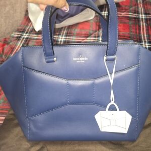 Kate Spade French Navy Blue Tech.Satchel